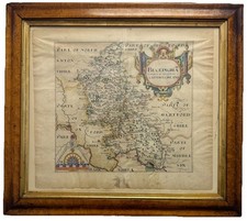 Antique map buckinghamshire for sale  HOUNSLOW