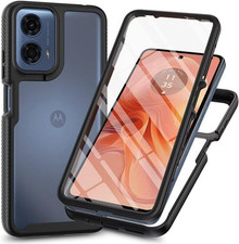 Usado, Capa telefone corpo inteiro frontal e traseira para Motorola Moto E14 G04 G35 G55 G05 E15 comprar usado  Enviando para Brazil