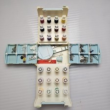 Estojo de costura vintage dobrável cheio de itens linha etc plástico floral azul comprar usado Estojo de costura vintage dobrável cheio de itens linha etc plástico floral azul comprar usado  Enviando para Brazil