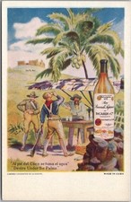 Usado, Cartão postal publicitário vintage Cuba/BACARDI RUM "Desejo debaixo das Palmas" NÃO USADO comprar usado  Enviando para Brazil