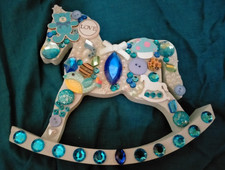 Hand decorated wooden for sale  KING'S LYNN