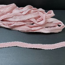 Trança decorativa rosa guarnição de rolo costura estofados artesanato 32 pés vintage comprar usado  Enviando para Brazil