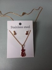 Ensemble pendentif boucle d'occasion  Sézanne