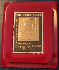 Vintage bhutan stamp. d'occasion  Laval
