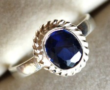 Saphir bleu ceylan d'occasion  Villars-les-Dombes