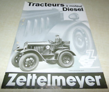 Prospectus brochure tracteur d'occasion  Pont-d'Ain