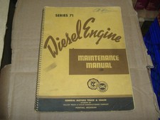 Usado, 1941 GMC SERIES 71 MANUAL DE MANUTENÇÃO DO MOTOR DIESEL LIVRO DE SERVIÇO LOJA ORIGINAL comprar usado Usado, 1941 GMC SERIES 71 MANUAL DE MANUTENÇÃO DO MOTOR DIESEL LIVRO DE SERVIÇO LOJA ORIGINAL comprar usado  Enviando para Brazil