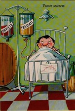 66729r cartolina humor usato  Oliveto Lario
