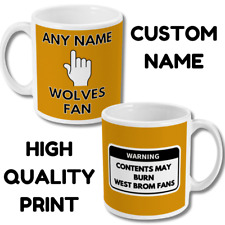 Wolves football mug for sale  DOVER