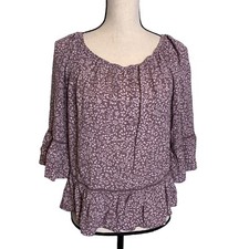 Blusa Democracy Feminina Média Cropped Babado Detalhe Decote Elástico, usado comprar usado Blusa Democracy Feminina Média Cropped Babado Detalhe Decote Elástico, usado comprar usado  Enviando para Brazil