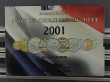 Coffret francs 2001 d'occasion  Paris XIII