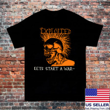 Camiseta THE EXPLOITED BAND Let's Start a War tamanho P-5XL ET1054 comprar usado Camiseta THE EXPLOITED BAND Let's Start a War tamanho P-5XL ET1054 comprar usado  Enviando para Brazil