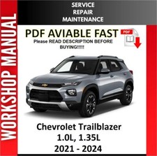 CHEVROLET TRAILBLAZER 2021 2022 2023 2024 MANUAL DE OFICINA DE REPARO DE SERVIÇO 2, usado comprar usado  Enviando para Brazil