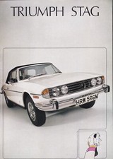 Triumph stag reg for sale  BAGSHOT