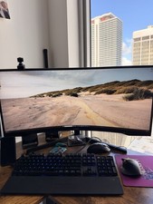 Monitor curvo para jogos Samsung Odyssey G5 34" WQHD LED comprar usado Monitor curvo para jogos Samsung Odyssey G5 34" WQHD LED comprar usado  Enviando para Brazil