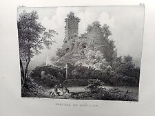 Alsace rhin lithographie d'occasion  Paris V