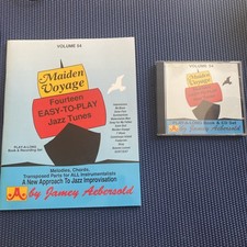 Maiden Voyage Fourteen Easy-To-Play Jazz Tunes Vol 54 Near Mint Used Book & CD, usado comprar usado  Enviando para Brazil