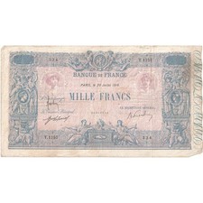 1000 francs bleu d'occasion  Lille-