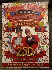 Zippos circus programme for sale  CHRISTCHURCH