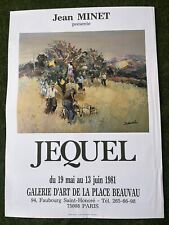 Jequel original exhibition d'occasion  Grenoble-