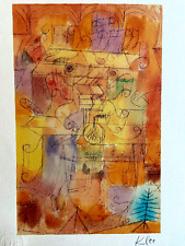 Paul klee litografia usato  Roma