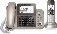 Telefone fixo Panasonic KX-TGF350N com fio/sem fio Dect 1 comprar usado  Enviando para Brazil