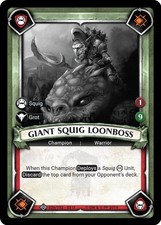 Giant squig loonboss usato  Italia