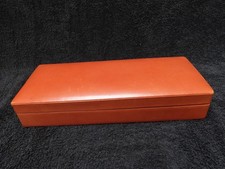 Vintage leatherette cigar for sale  WIGSTON