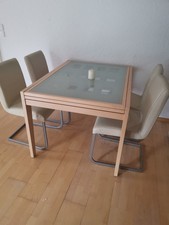 Esstisch ausziehbar glasplatte gebraucht kaufen  Villingen-Schwenningen