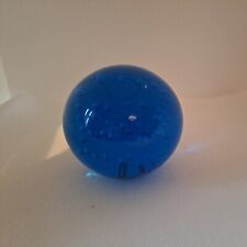 Solid glass paperweight for sale  LEEDS