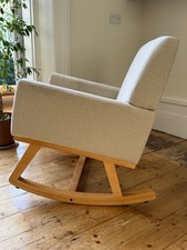 Upholstered rocking chair for sale  LONDON