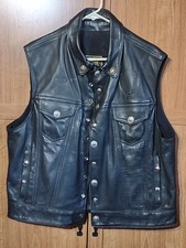 Motorcycle leather vest for sale  Concho