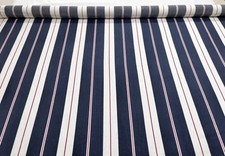 Stripe curtain cushion for sale  LONDON