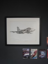 Hand drawn gripen for sale  ROTHERHAM