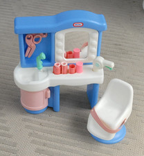 Boneca Little Tikes vintage 1995 salão de beleza com cadeira e acessórios EXCELENTE!  comprar usado  Enviando para Brazil