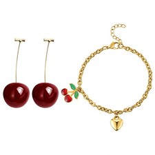Womens cherry heart for sale  Quincy
