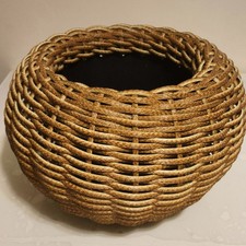 Donica rattanowa HALINOVE  ręcznie pleciona osłonka na kwiaty • sztuczny rattan na sprzedaż  Donica rattanowa HALINOVE  ręcznie pleciona osłonka na kwiaty • sztuczny rattan na sprzedaż  PL