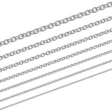 ANKERKETTE Rund 925 STERLING SILBER Kette MASSIV Halskette Collier Damen Herren comprar usado  Enviando para Brazil