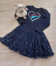 Kleid blau herz gebraucht kaufen  Vohburg a.d.Donau