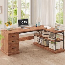 Shaped computer desk for sale  Rancho Cucamonga