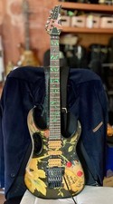 Ibanez 1989 Steve Vai Jem padrão floral com assinatura Steve Vai, usado comprar usado  Enviando para Brazil