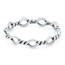 Rope oxidized band for sale  Fontana