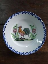 Assiette coq longwy d'occasion  Orange