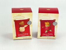2002 Hallmark lembrança enfeite de árvore de Natal patins gracie Calvin Carver Bear comprar usado  Enviando para Brazil