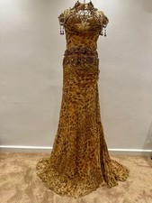 Gold beaded leopard for sale Gold beaded leopard for sale  LONDON