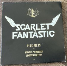 SCARLET FANTASTIC -PLUG ME IN RARE LTD RED VINYL POSTCARD BOX 1987 SEALED - NEW! comprar usado  Enviando para Brazil