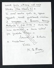 Lettera con autografo usato  Vimodrone