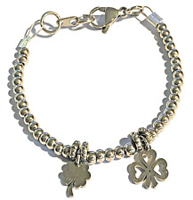 Bracciale portafortuna acciaio usato  Scandicci