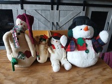 Snowman holiday decor for sale  Minot