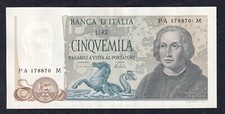 5000 lire colombo usato  Folignano